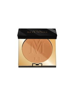 Компактная пудра для лица матирующая с витамином Е Compact Powder Stop Shine & Covering Via milano