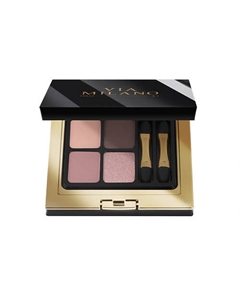 Палетка теней для век четырехцветная с витамином Е Ранний рассвет Eyeshadow Palette 4 Colours Early Sunrise Via milano