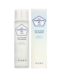 Тонер для лица освежающий с ниацинамидом и транексамовой кислотой Speed Whitening Ex Toner 160 Dabo