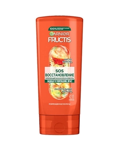 Укрепляющий бальзам-ополаскиватель для волос, SOS Восстановление, для сухих и ломких волос с секущимися кончиками 200 Fructis