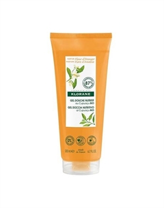 Питательный гель для душа цветок апельсина с органическим маслом Купуасу Fleur d'Oranger Gel Douche 200 Klorane