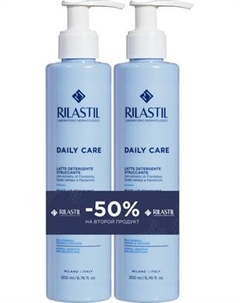 Молочко для снятия макияжа Rilastil Daily Care Молочко для снятия макияжа 1+1