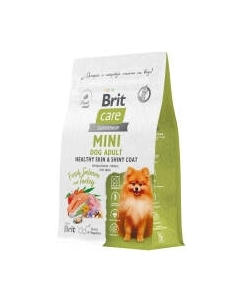 Сухой корм для собак Brit Care Mini Adult Healthy Skin&Shiny Coat с лос. и инд. / 5079124 Brit care