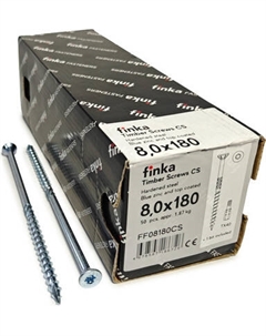 Шуруп Finka Timber Screws CS Конструкционный по дереву TORX40 8x180 потай