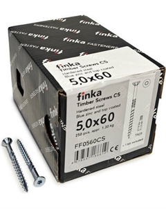 Шуруп Finka Timber Screws CS Конструкционный по дереву TORX25 5x60 потай