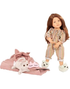 Кукла с аксессуарами Gotz Грета пижамная вечеринка Little Kidz / 2511042