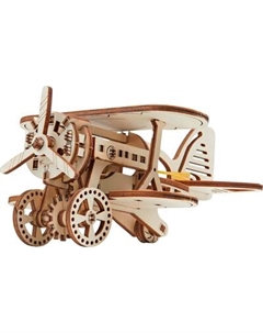 Самолет игрушечный Drovo Самолет Биплан / DR036