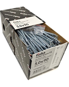 Шуруп Finka Timber Screws CS Конструкционный по дереву TORX25 5x90 потай