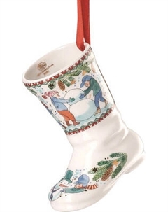 Елочная игрушка Hutschenreuther Christmas games Сапожок / 02249-722744-27830