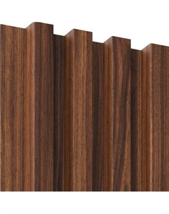 Реечная панель Wood Lab ПВХ Legno Орех пекан шоколад Wood lab