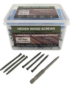 Саморез Finka Hidden Wood Screws C4 60mm