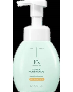 Пенка для умывания Missha Super Panthenol Bubble Cleanser Oil Control