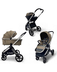 Детская универсальная коляска Bubago Gaudi 3в1 / BG 195-2