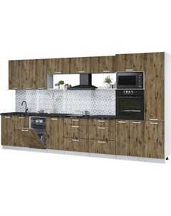 Кухонный гарнитур Интерлиния Мила Лайт 3.9-ПМ3