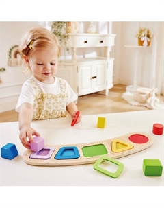Сортер Hape Цвета и формы Монтессори / E1666_HP