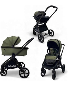 Детская универсальная коляска Bubago Gaudi 3в1 / BG 195-1
