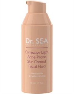 Флюид для лица Dr. Sea Легкий корректирующий акне-контроль Dr. sea