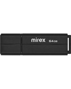 USB flash накопитель Mirex Line Black 64GB (13600-FMULBK64)
