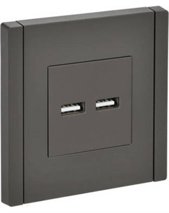 Розетка IEK Forte&Piano FP-U21-D31-K03 Iek