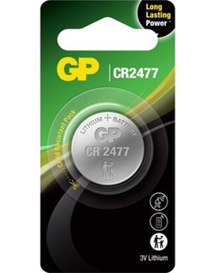 Батарейка GP Batteries Lithium CR2477E-2СPU1 Gp batteries