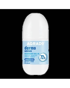 Антиперспирант шариковый Agrado Dermo Unisex 48h Protect с экстрактом хлопка