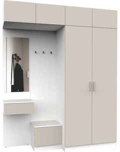 Секция в прихожую Интермебель Марсель-256 / МР 01-256