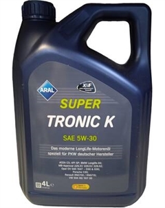 Моторное масло Aral SuperTronic K 5W30