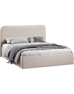 Двуспальная кровать ТриЯ Тиффани c ПМ 180x200 Тип 1 и заглушиной Трия