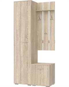 Секция в прихожую Кортекс-мебель Лара СП8
