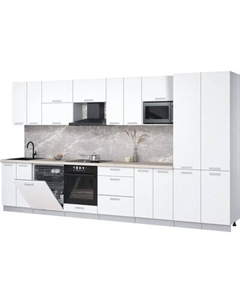 Кухонный гарнитур Интерлиния Мила Лайт 3.8-ПМ2