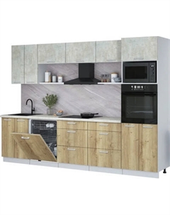 Кухонный гарнитур Интерлиния Мила Лайт 3.0-ПМ1