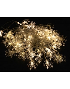 Светодиодная гирлянда Золотая сказка Нить Снежинки / 592204