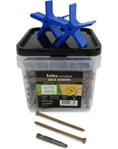 Саморез Finka Deck Wood Screws 90x4.8mm C4 T25