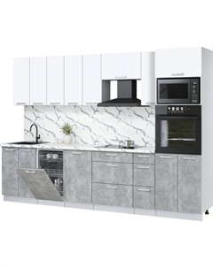 Кухонный гарнитур Интерлиния Мила Лайт 3.0-ПМ3