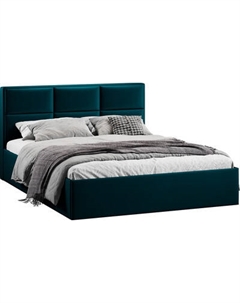 Двуспальная кровать ТриЯ Стелла c ПМ 180x200 Тип 1 и заглушиной Трия