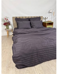 Комплект постельного белья Samsara Страйп-сатин Евро 50х70