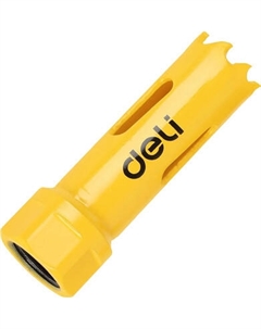 Коронка Deli Биметаллическая YS М14 25x38мм / EDH-SKK025-E1