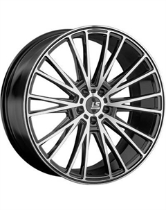 Литой диск LS wheels FlowForming RC60 21x9" 5x120мм DIA 72.6мм ET 40мм BKF Ls wheels