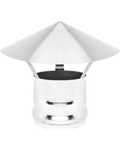 Зонт-заглушка дымохода Везувий AISI 304 0.8/0.5 д.150