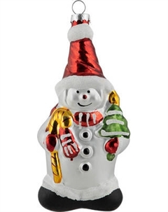 Елочная игрушка Волшебная страна Снеговик 106228