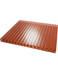 Сотовый поликарбонат TitanPlast T 2100x6000x6мм 0.71кг/м2 Titanplast