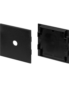 Заглушка для профиля Arlight LINE-5050-DUAL BLACK / 050128