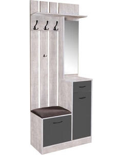 Секция в прихожую Мебель-Класс Дейтон Мебель-класс