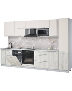 Кухонный гарнитур Интерлиния Мила Лайт 3.3-ПМ2