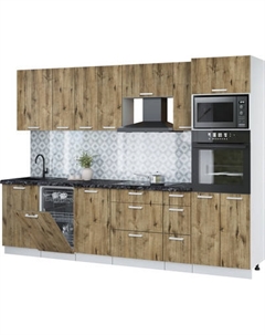 Кухонный гарнитур Интерлиния Мила Лайт 2.9-ПМ3