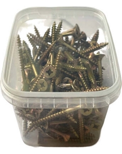 Саморез MFIX Универсальный 5.0х50 неполная резьба желтый цинк Mfix