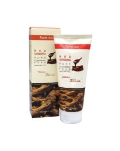 Пенка для умывания FarmStay Red Ginseng Pure Cleansing Foam Farmstay