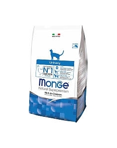 Сухой корм для кошек Monge Functional Line Urinary Rich in Chicken