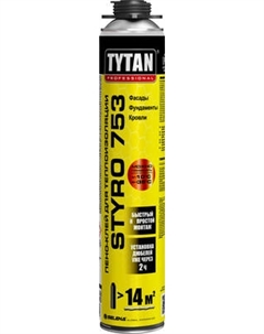 Клей Tytan Professional O2 Styro 753 для наружной теплоизоляции Tytan professional