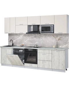 Кухонный гарнитур Интерлиния Мила Лайт 2.9-ПМ2